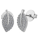 Brinco Cravejado Folha