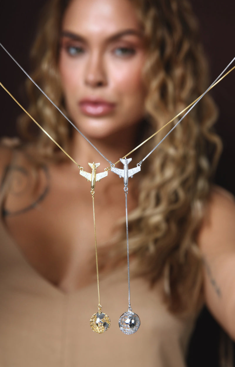 Colar Péndulo Coleção Volta ao Mundo