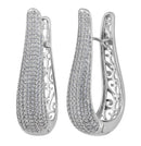 Brinco Tulipa Imperial Cravejado