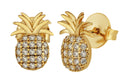 Brinco Pineapple Cravejado