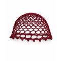 Gorro de Crochê Feminino Artesanal com Trama Vazado e Ajuste Regulável