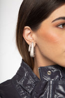 Brinco Tulipa Imperial Cravejado