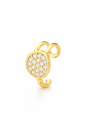 Piercing Fake Lupa Espiã Sarah Andrade Feminino Semijoia